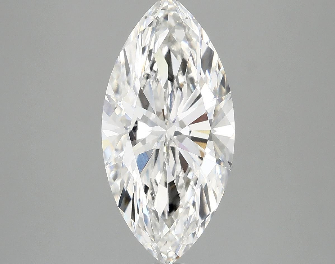 2.57 Carat Marquise Shaped Excellent Cut VS1 IGI Certified Lab Grown Diamond