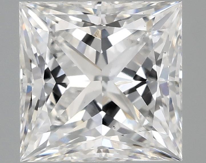 2.09 Carat Princess Shaped Ideal Cut VS2 IGI Certified Lab Grown Diamond