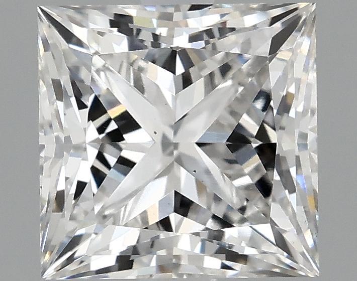 2.08 Carat Princess Shaped Ideal Cut VS2 IGI Certified Lab Grown Diamond