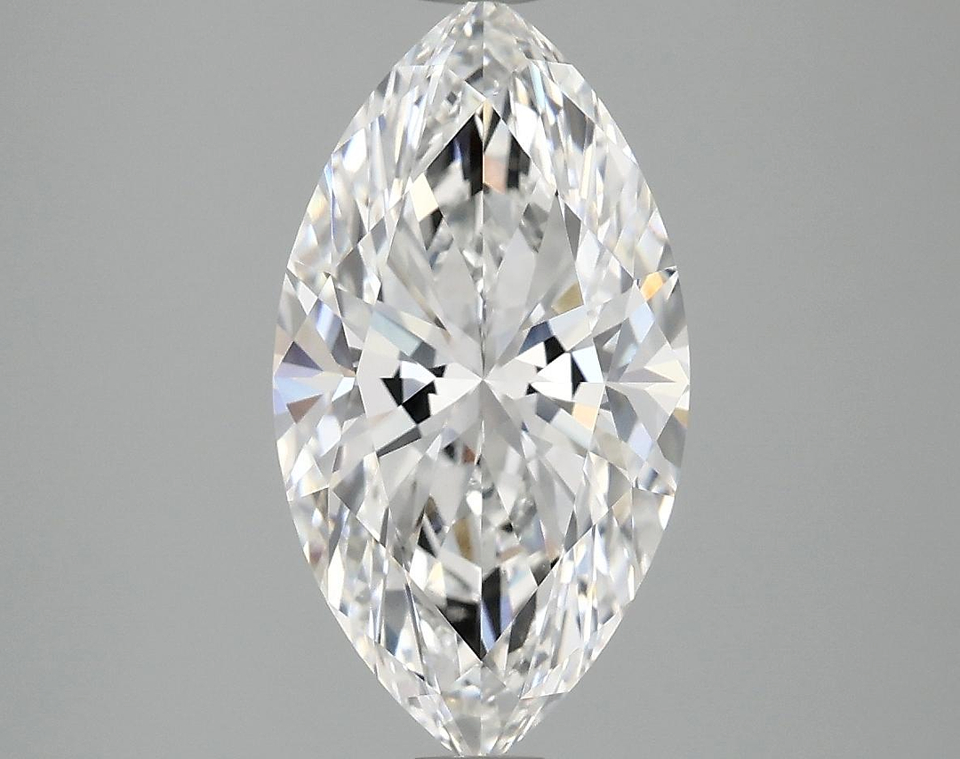 3.07 Carat Marquise Shaped Excellent Cut VVS2 IGI Certified Lab Grown Diamond