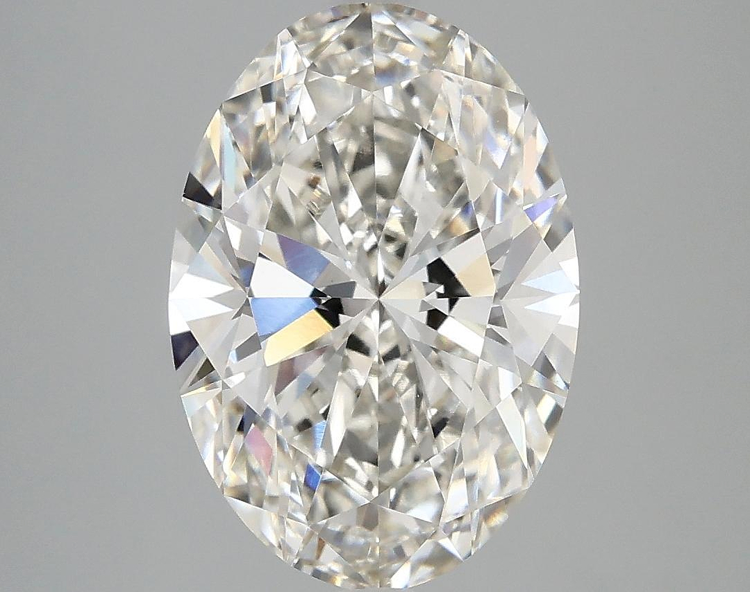 3.84 Carat Oval Shaped Ideal Cut VVS2 IGI Certified Lab Grown Diamond