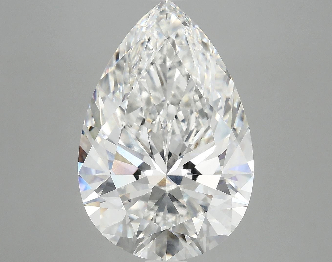 6.93 Carat Pear Shaped Excellent Cut VS1 IGI Certified Lab Grown Diamond