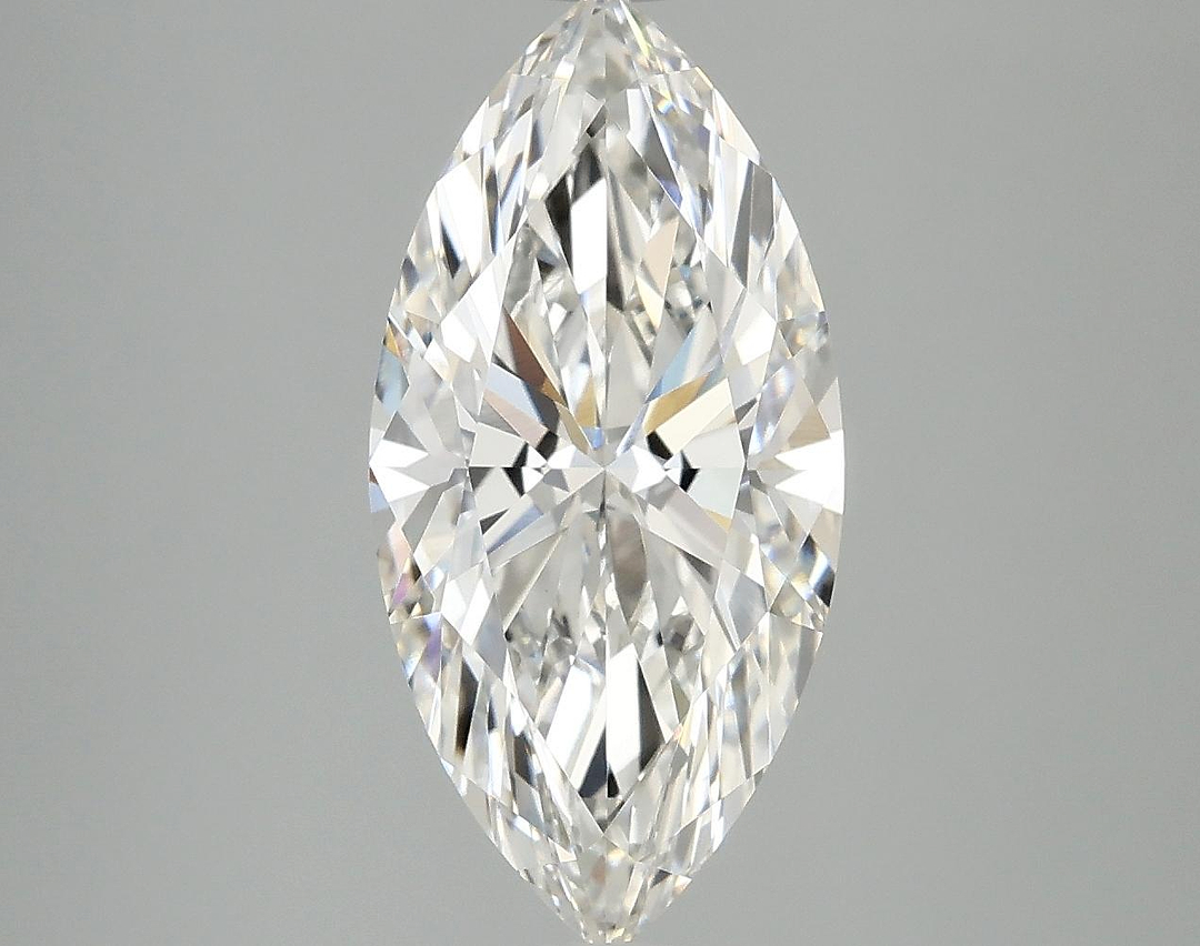3.01 Carat Marquise Shaped Ideal Cut VVS2 IGI Certified Lab Grown Diamond