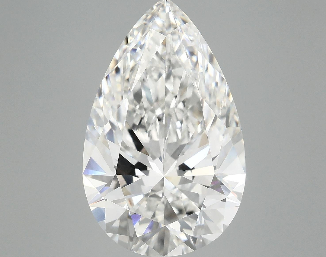 7.16 Carat Pear Shaped Ideal Cut VVS2 IGI Certified Lab Grown Diamond