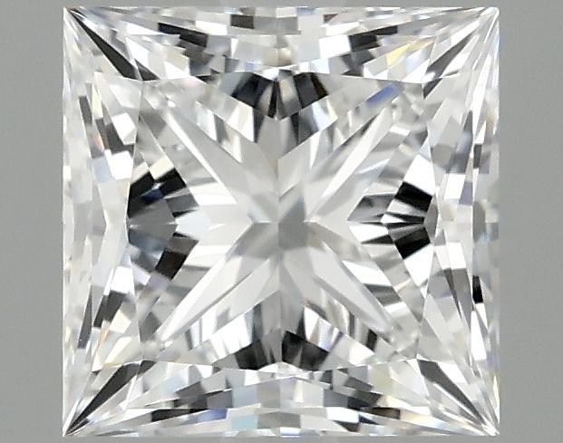 2.26 Carat Princess Shaped Ideal Cut VVS2 IGI Certified Lab Grown Diamond