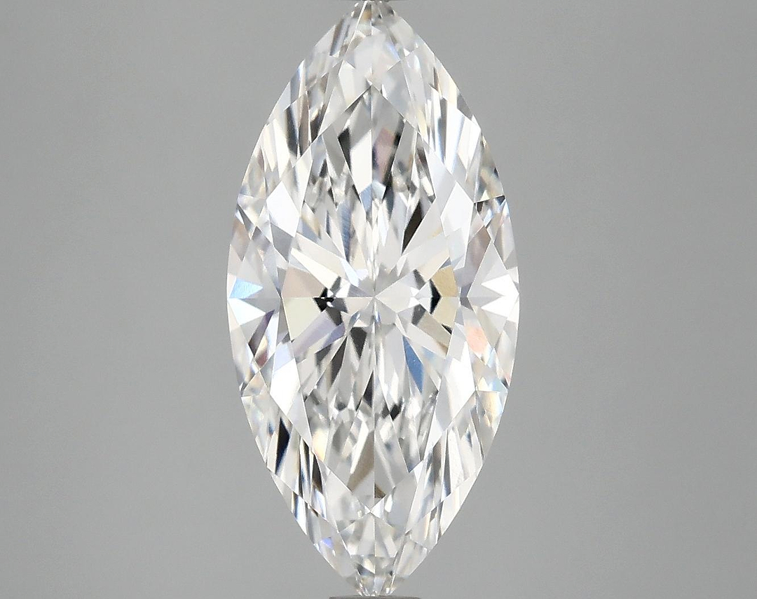 3.03 Carat Marquise Shaped Excellent Cut VVS2 IGI Certified Lab Grown Diamond