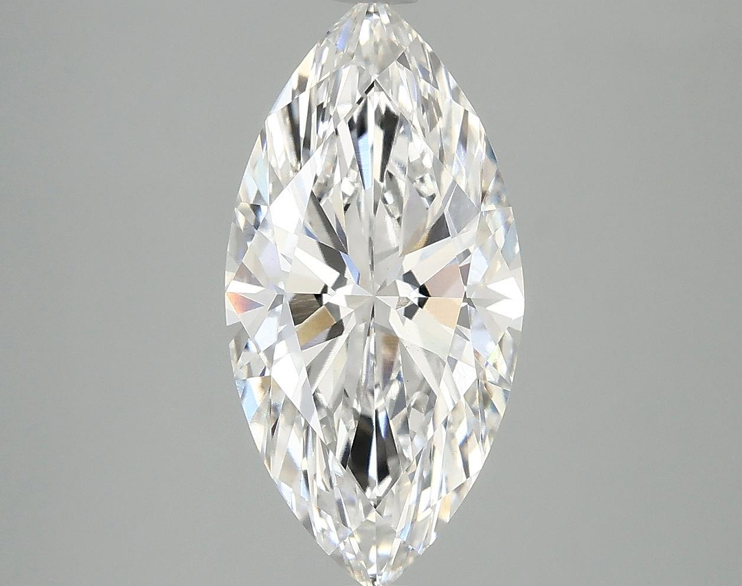 3.06 Carat Marquise Shaped Ideal Cut VVS2 IGI Certified Lab Grown Diamond