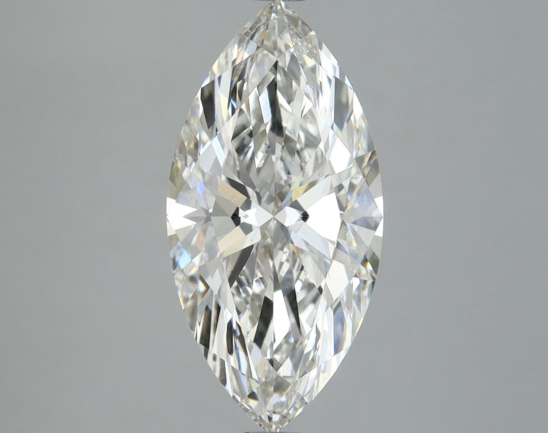 3.01 Carat Marquise Shaped Excellent Cut VVS2 IGI Certified Lab Grown Diamond
