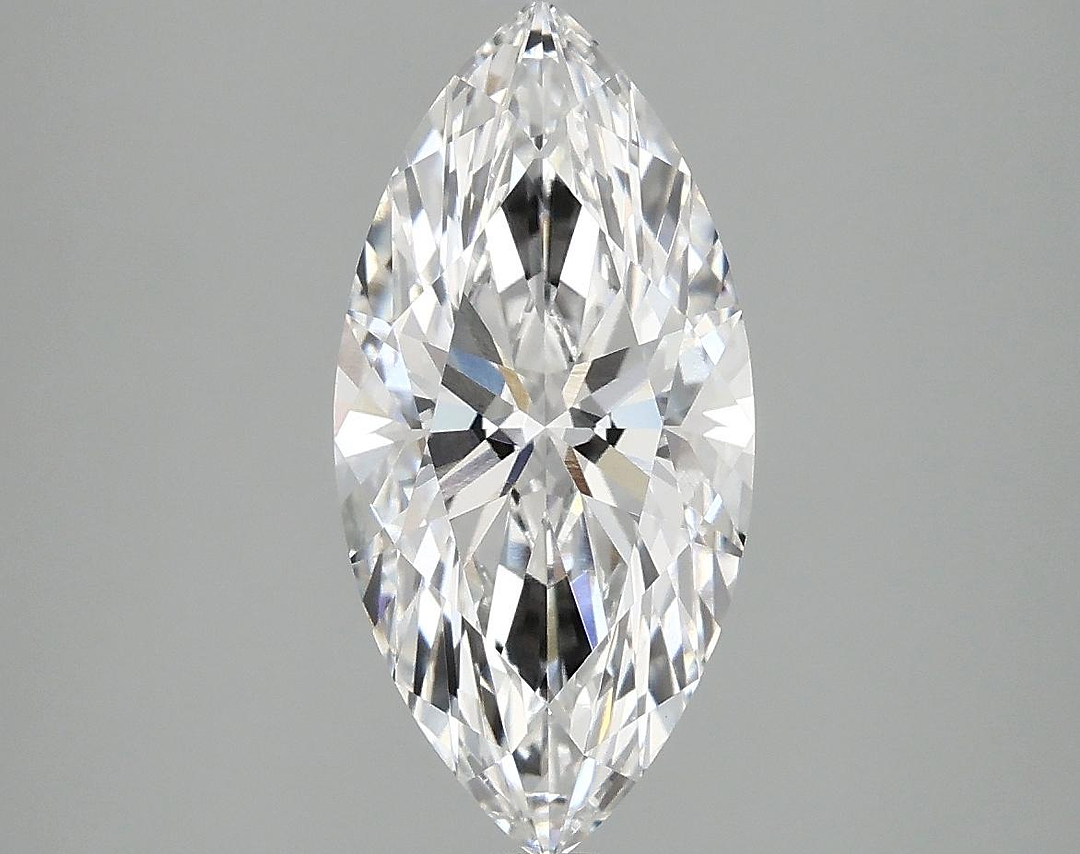 2.19 Carat Marquise Shaped Excellent Cut VVS2 IGI Certified Lab Grown Diamond