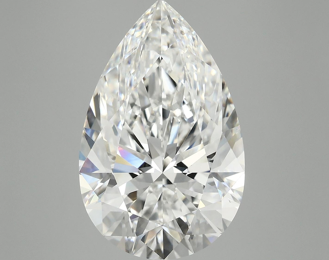 7.19 Carat Pear Shaped Ideal Cut VS1 IGI Certified Lab Grown Diamond
