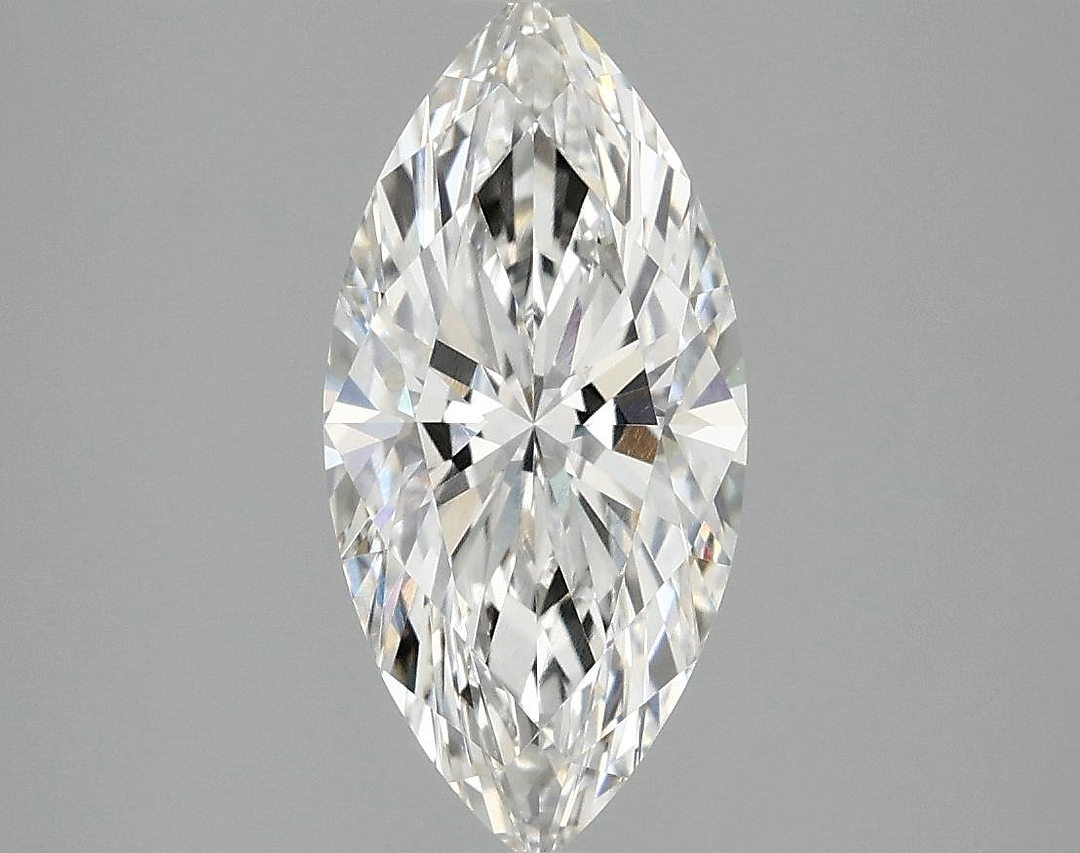 2.03 Carat Marquise Shaped Excellent Cut VVS2 IGI Certified Lab Grown Diamond