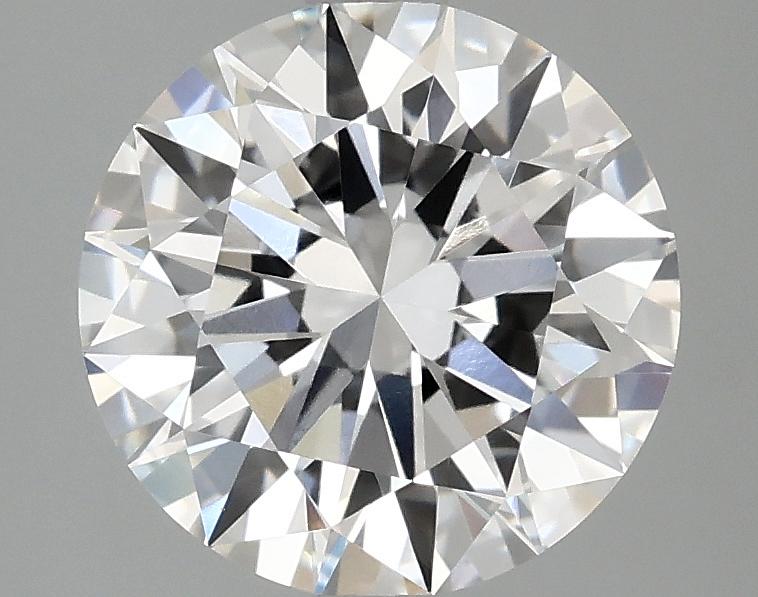 2.51 Carat Round Shaped Ideal Cut VVS2 IGI Certified Lab Grown Diamond