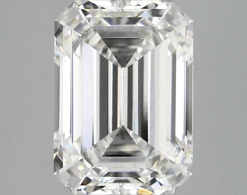 3.32 Carat Emerald Shaped Ideal Cut VS1 IGI Certified Lab Grown Diamond
