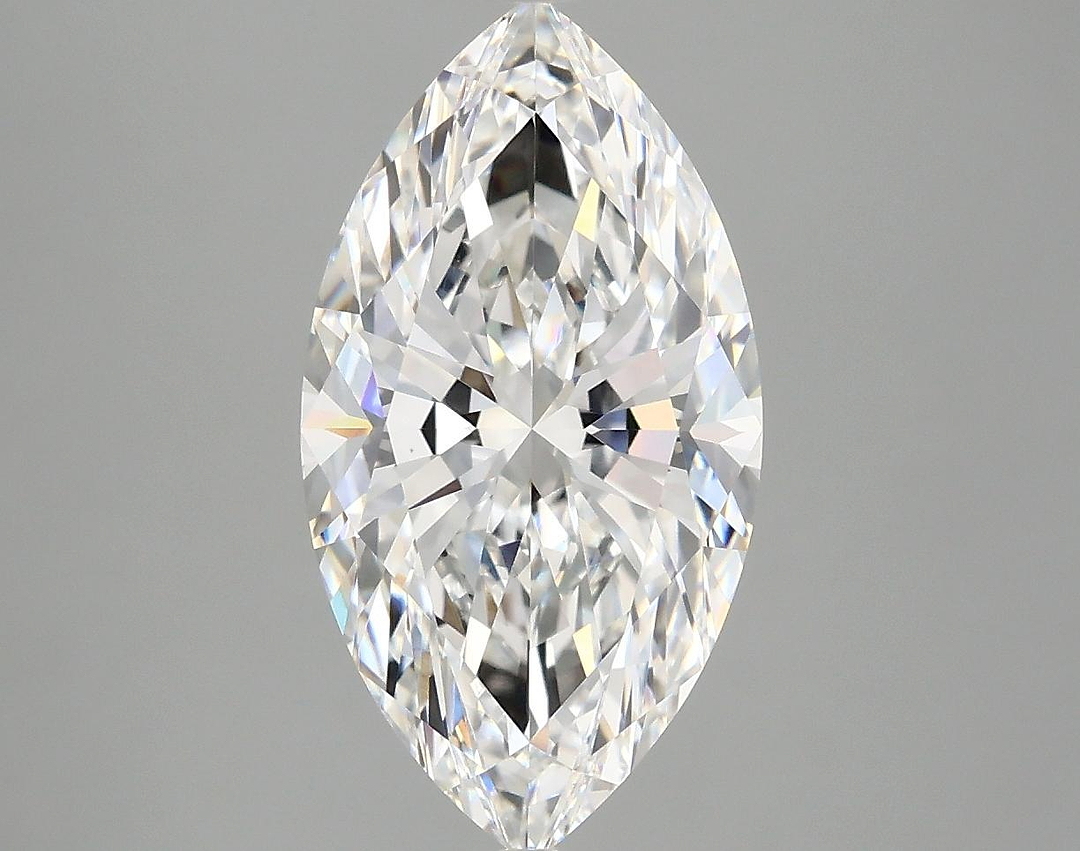 3.38 Carat Marquise Shaped Excellent Cut VS1 IGI Certified Lab Grown Diamond