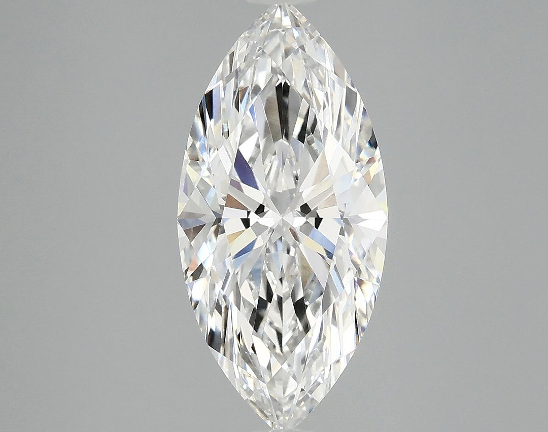 2.99 Carat Marquise Shaped Excellent Cut VVS2 IGI Certified Lab Grown Diamond