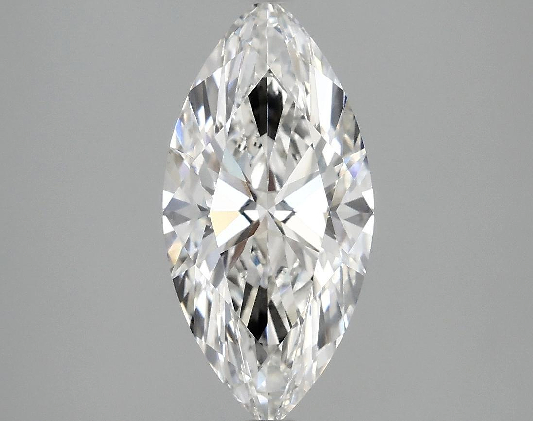 1.98 Carat Marquise Shaped Excellent Cut VVS2 IGI Certified Lab Grown Diamond