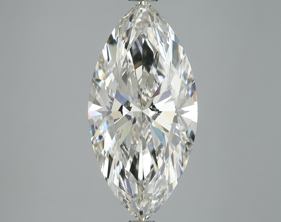3.09 Carat Marquise Shaped Ideal Cut VVS2 IGI Certified Lab Grown Diamond