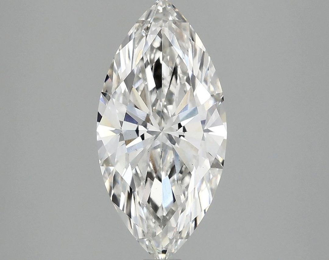 2.38 Carat Marquise Shaped Excellent Cut VS2 IGI Certified Lab Grown Diamond