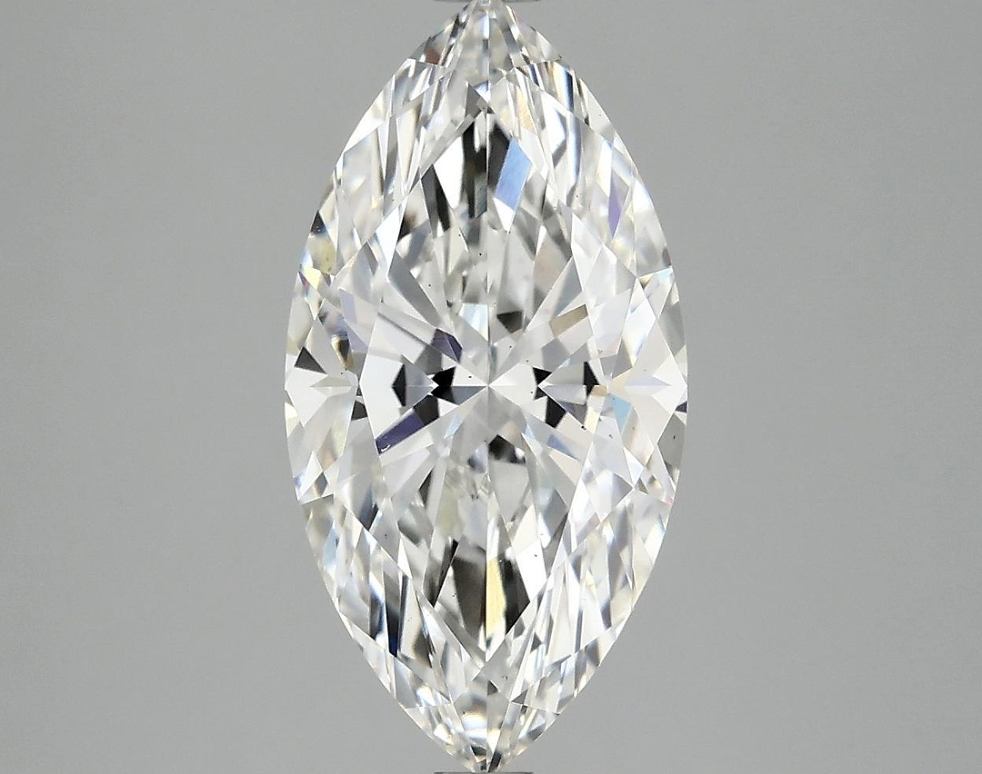 3.07 Carat Marquise Shaped Ideal Cut VS2 IGI Certified Lab Grown Diamond