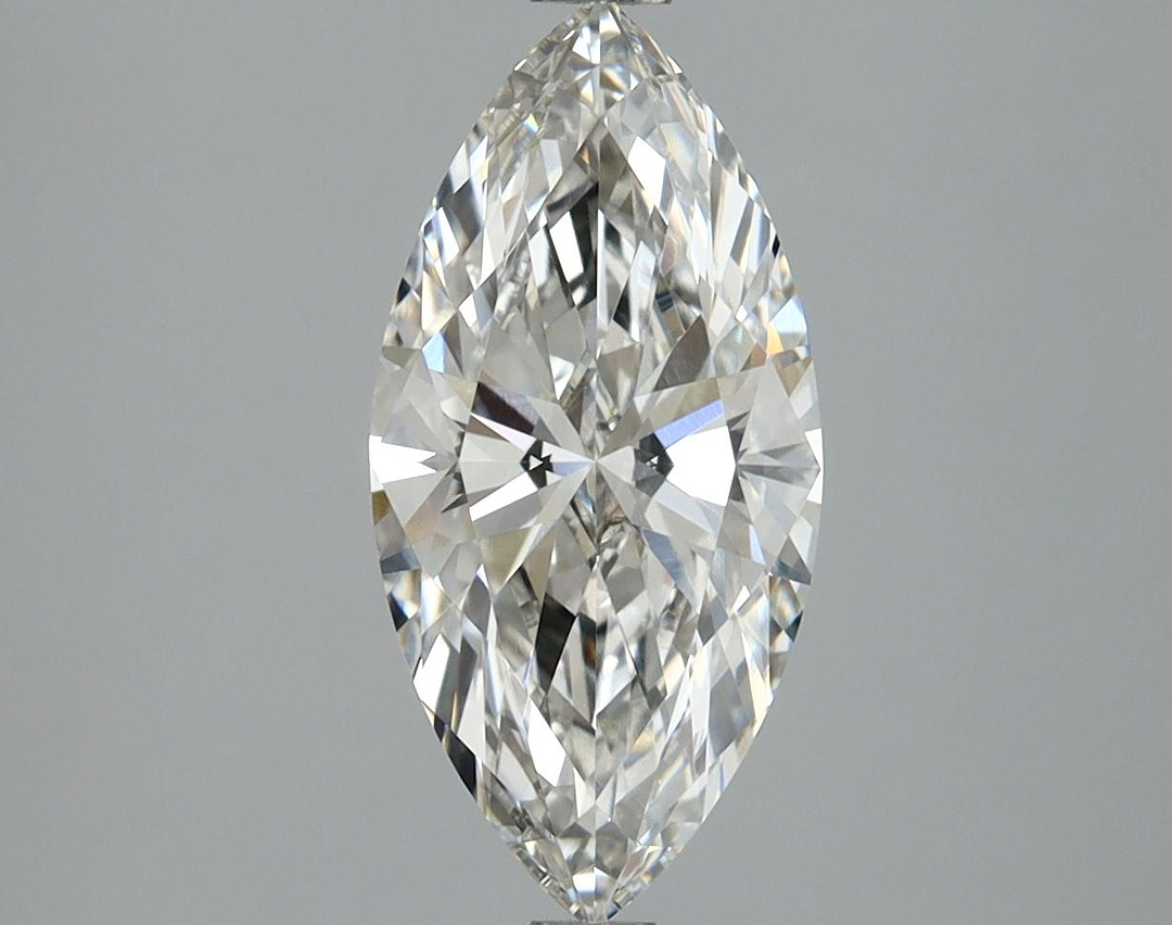 1.96 Carat Marquise Shaped Excellent Cut VVS2 IGI Certified Lab Grown Diamond