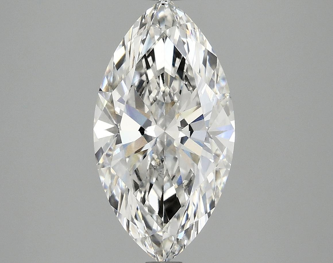 2.52 Carat Marquise Shaped Excellent Cut VS1 IGI Certified Lab Grown Diamond
