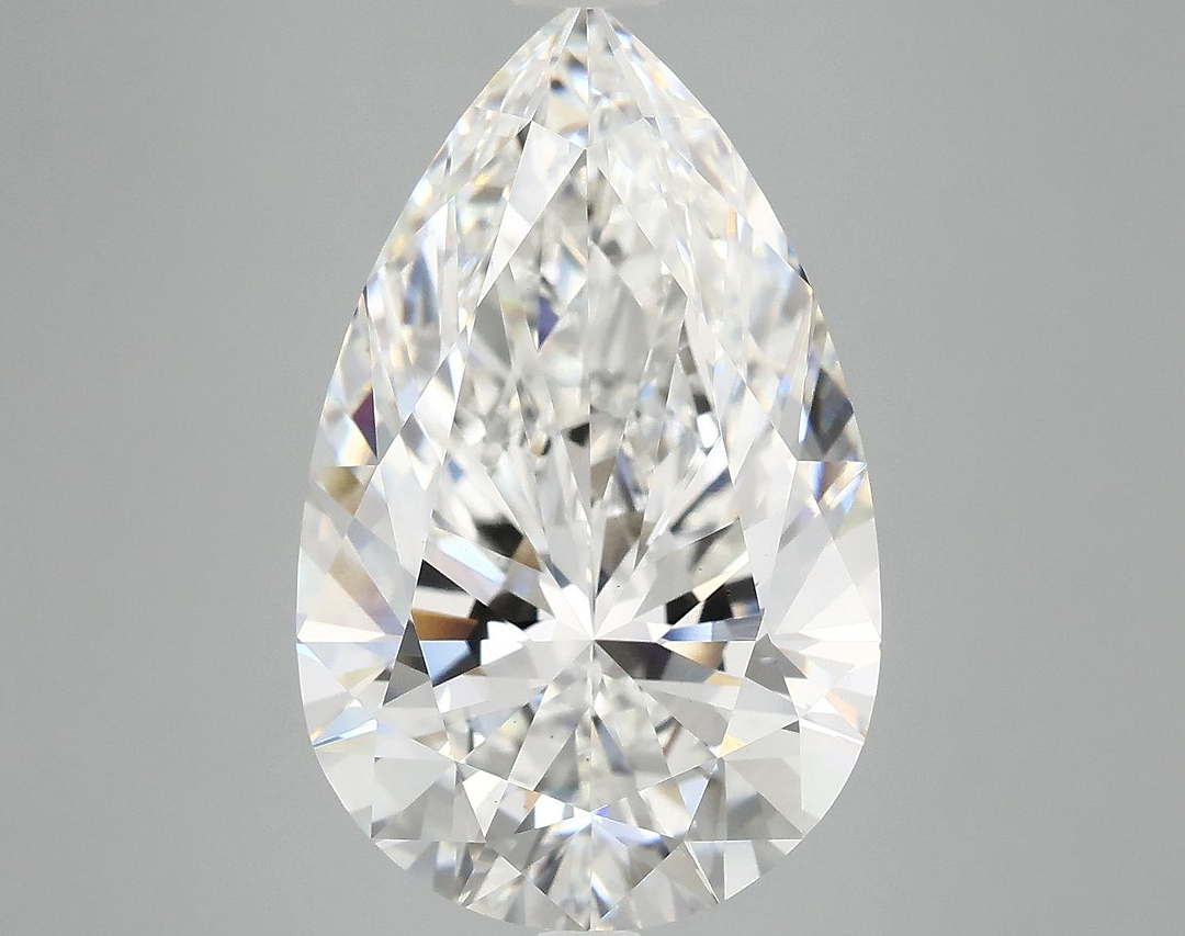 7.19 Carat Pear Shaped Ideal Cut VS1 IGI Certified Lab Grown Diamond