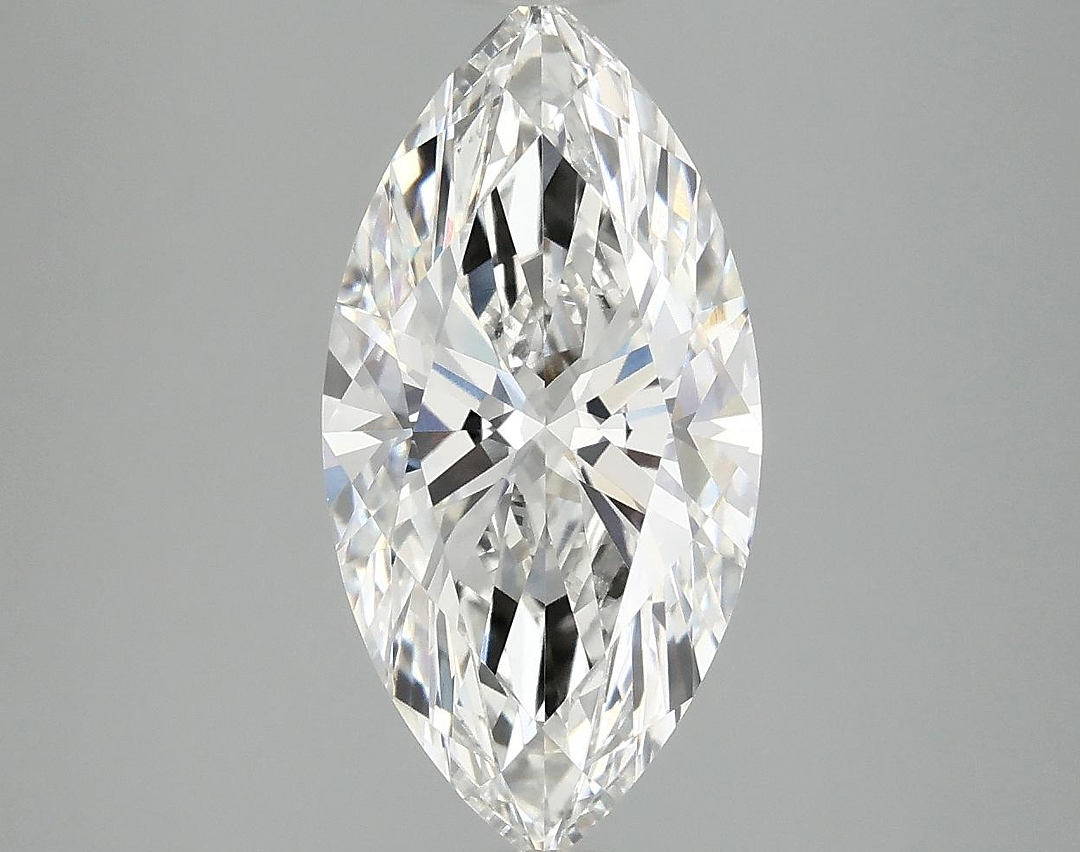 3.0 Carat Marquise Shaped Ideal Cut VVS2 IGI Certified Lab Grown Diamond