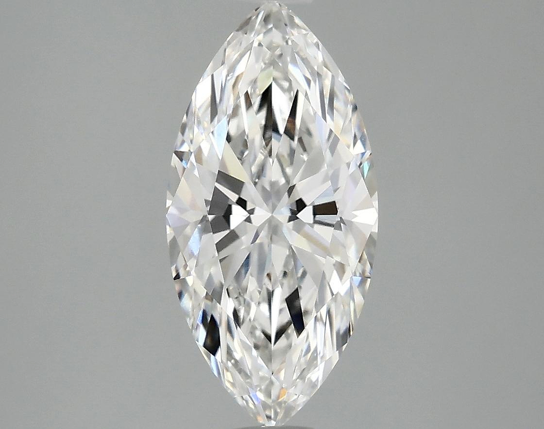 2.1 Carat Marquise Shaped Excellent Cut VVS2 IGI Certified Lab Grown Diamond