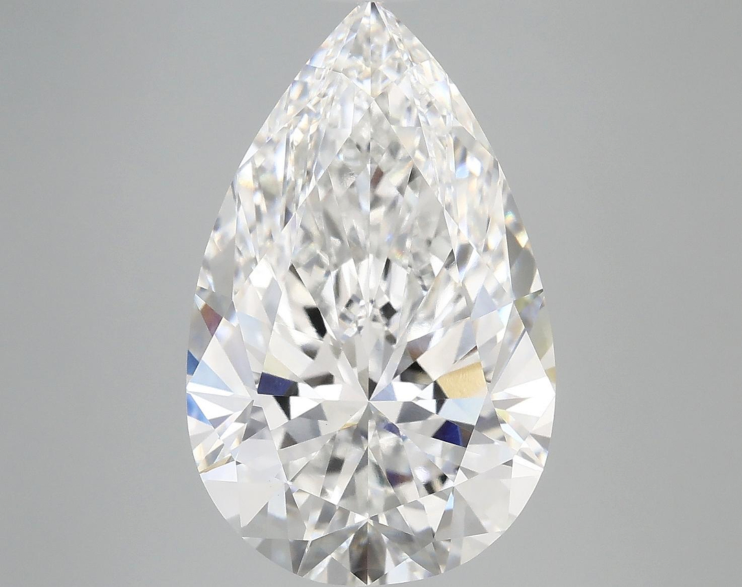 7.53 Carat Pear Shaped Ideal Cut VS1 IGI Certified Lab Grown Diamond