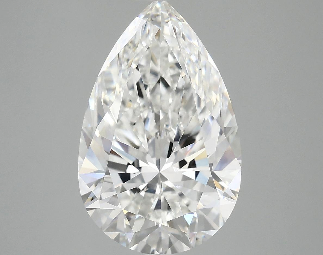 3.81 Carat Pear Shaped Ideal Cut VS1 IGI Certified Lab Grown Diamond