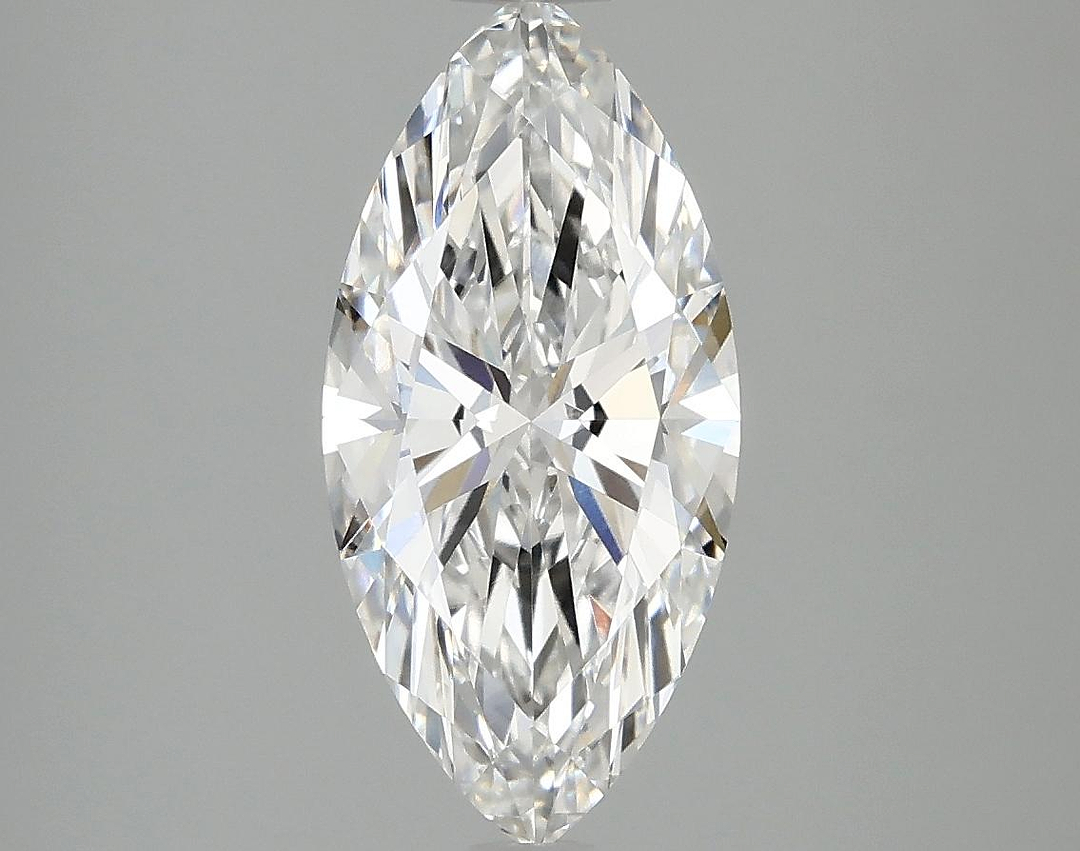 2.06 Carat Marquise Shaped Excellent Cut VVS2 IGI Certified Lab Grown Diamond