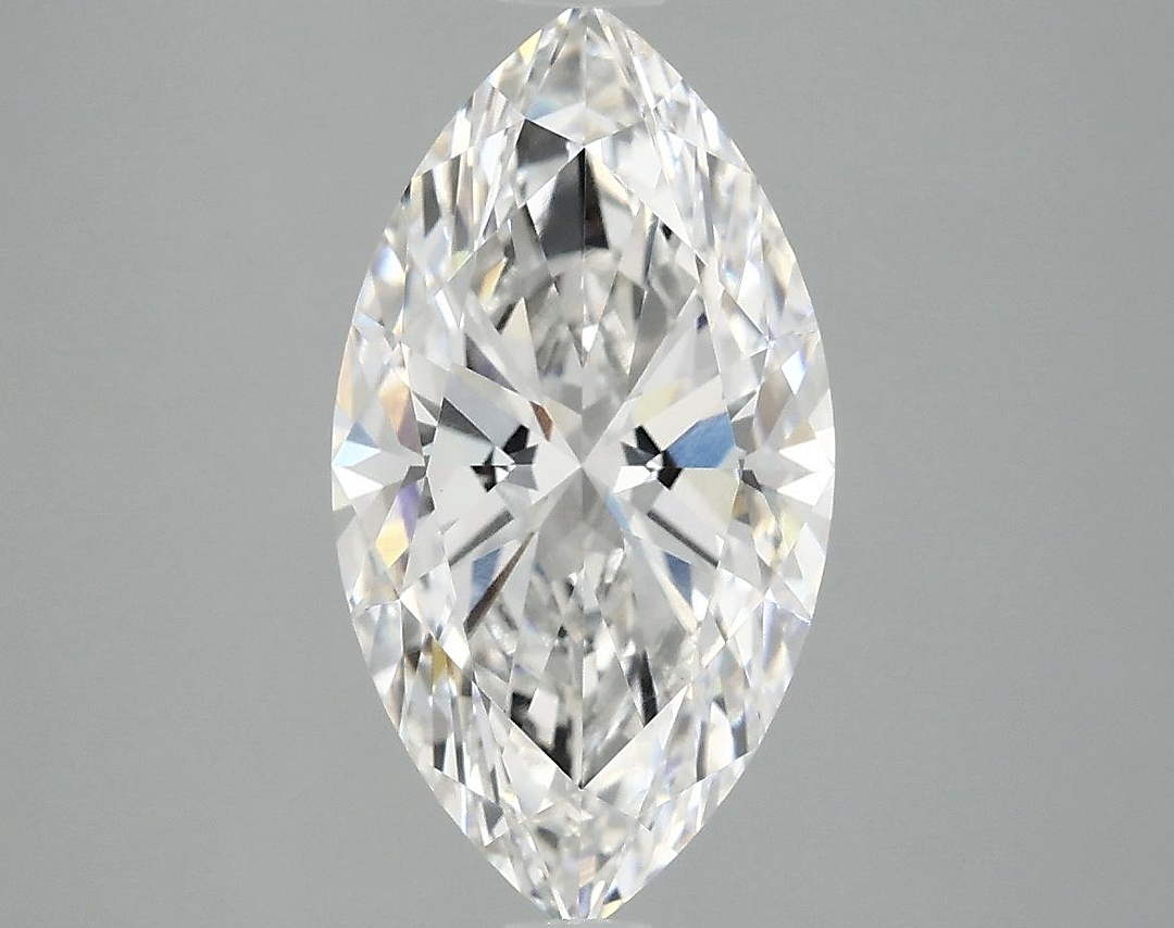 2.97 Carat Marquise Shaped Excellent Cut VVS2 IGI Certified Lab Grown Diamond