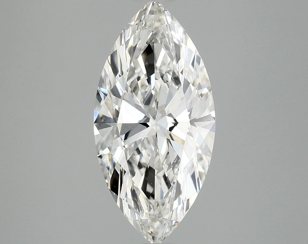 3.09 Carat Marquise Shaped Ideal Cut VVS2 IGI Certified Lab Grown Diamond