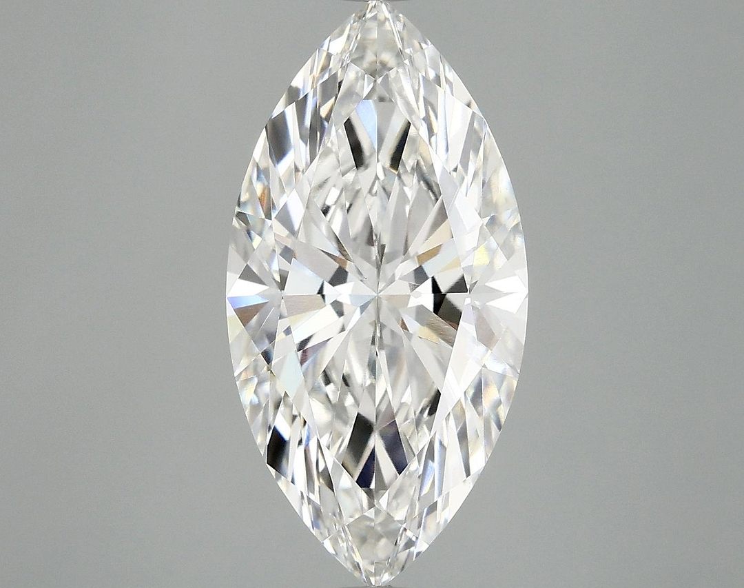 4.04 Carat Marquise Shaped Ideal Cut VVS2 IGI Certified Lab Grown Diamond