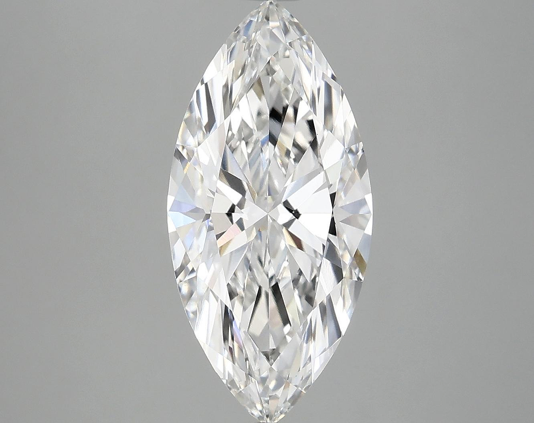 2.87 Carat Marquise Shaped Excellent Cut VS1 IGI Certified Lab Grown Diamond