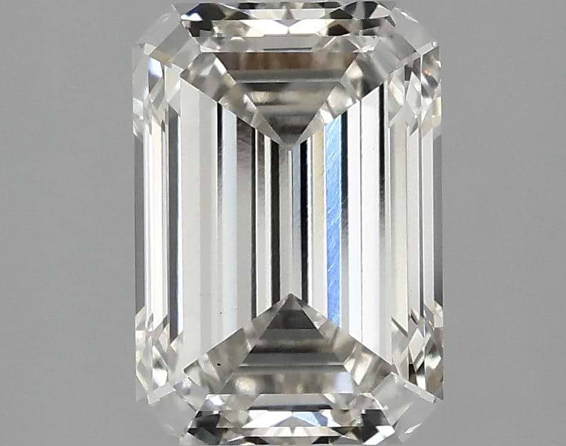 2.41 Carat Emerald Shaped Ideal Cut VS1 IGI Certified Lab Grown Diamond