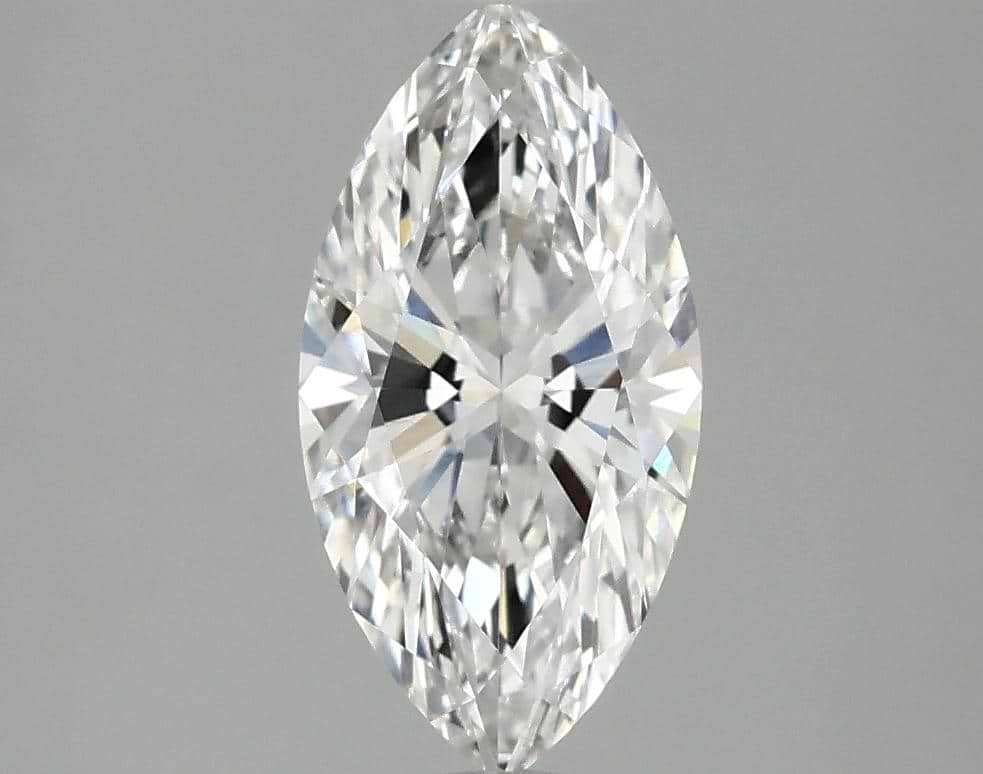 1.51 Carat Marquise Shaped Ideal Cut VVS2 IGI Certified Lab Grown Diamond
