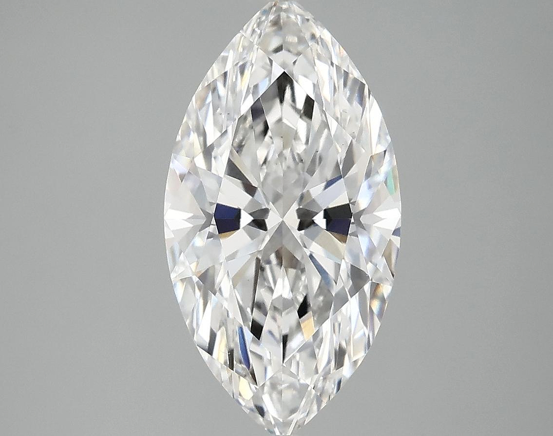 2.54 Carat Marquise Shaped Excellent Cut VS2 IGI Certified Lab Grown Diamond