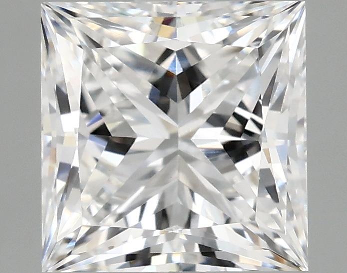 2.07 Carat Princess Shaped Ideal Cut VS1 IGI Certified Lab Grown Diamond