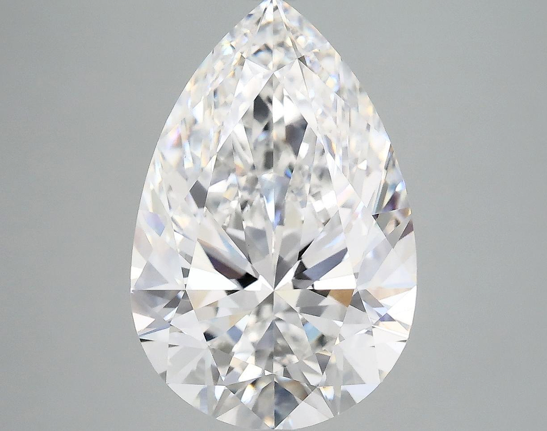 5.03 Carat Pear Shaped Excellent Cut VVS2 IGI Certified Lab Grown Diamond