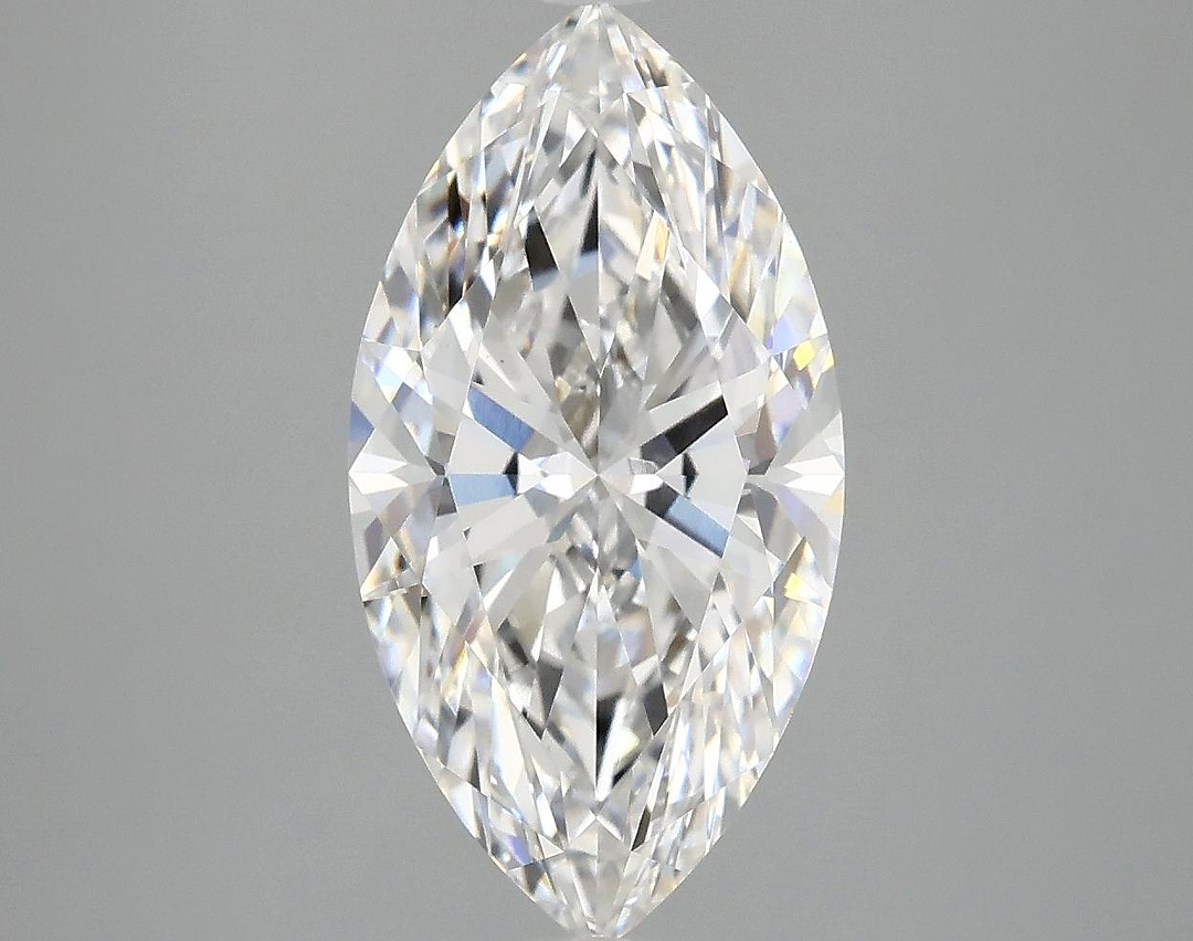 3.14 Carat Marquise Shaped Ideal Cut VVS2 IGI Certified Lab Grown Diamond