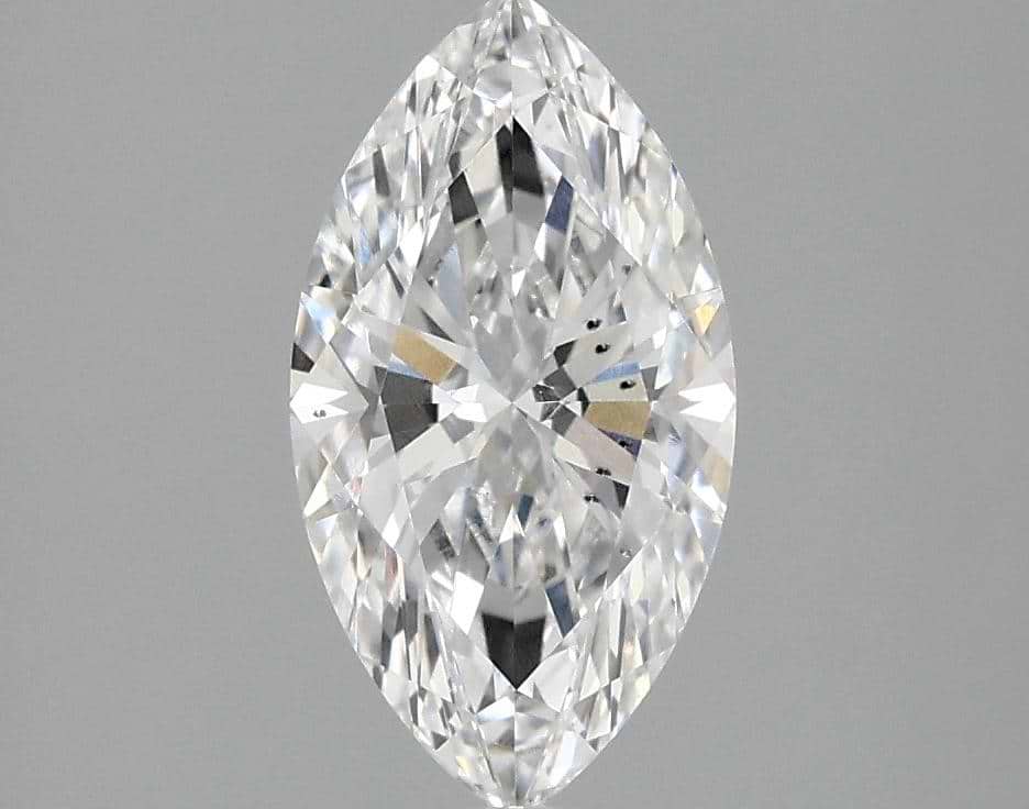 1.53 Carat Marquise Shaped Excellent Cut SI1 IGI Certified Lab Grown Diamond