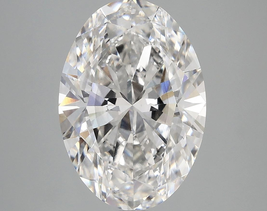 3.89 Carat Oval Shaped Ideal Cut SI1 IGI Certified Lab Grown Diamond