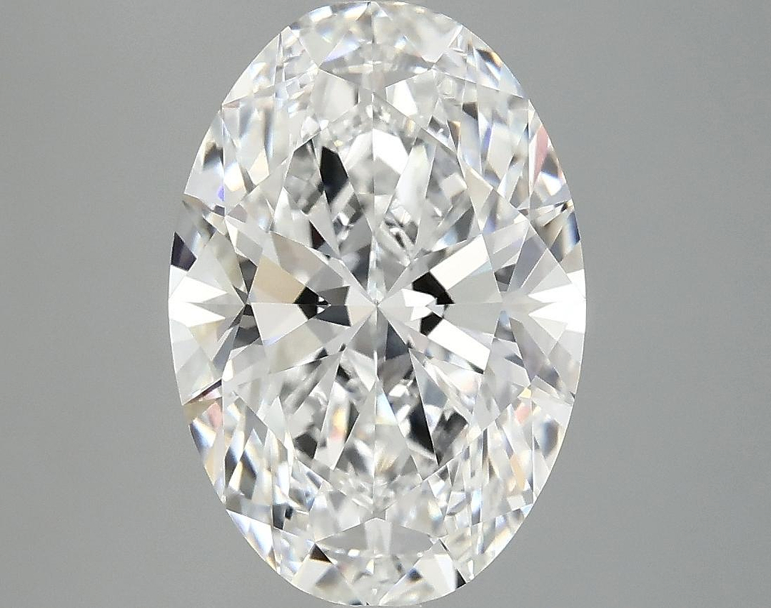 3.87 Carat Oval Shaped Ideal Cut VVS2 IGI Certified Lab Grown Diamond