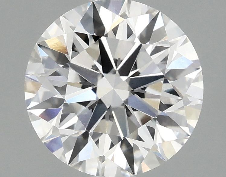 1.58 Carat Round Shaped Ideal Cut VVS2 IGI Certified Lab Grown Diamond