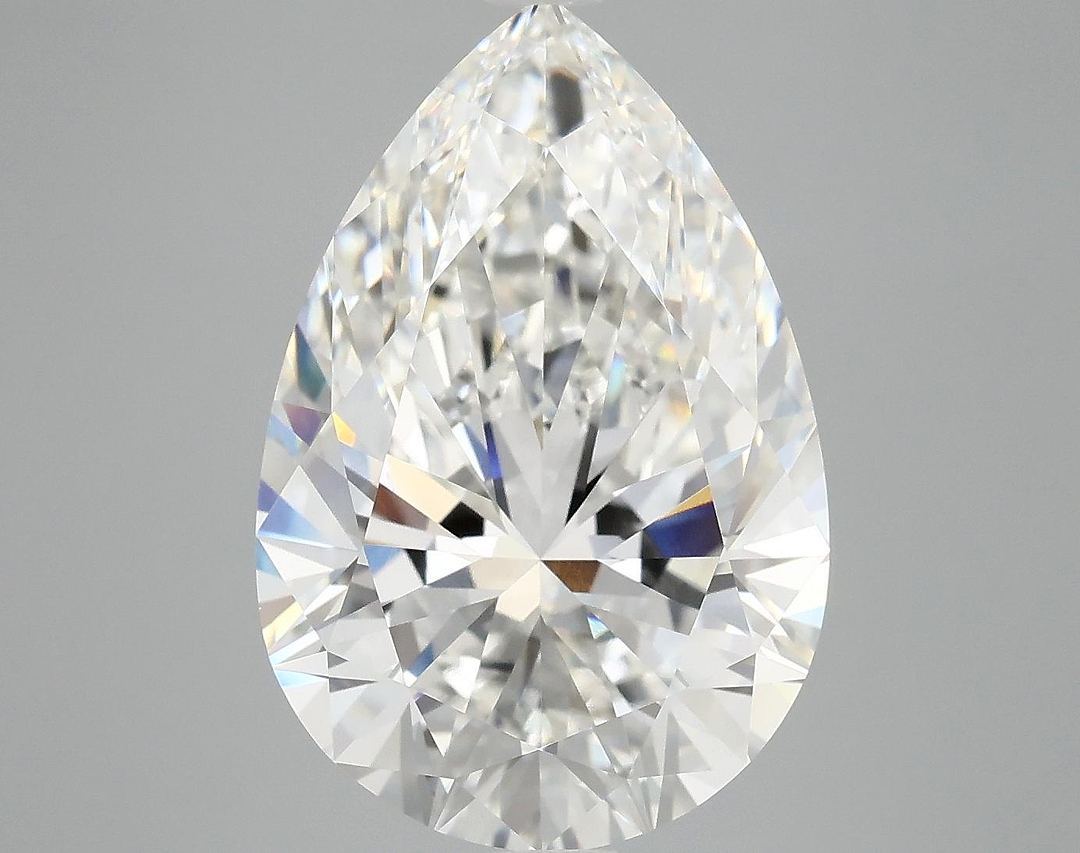 6.88 Carat Pear Shaped Excellent Cut VS1 IGI Certified Lab Grown Diamond