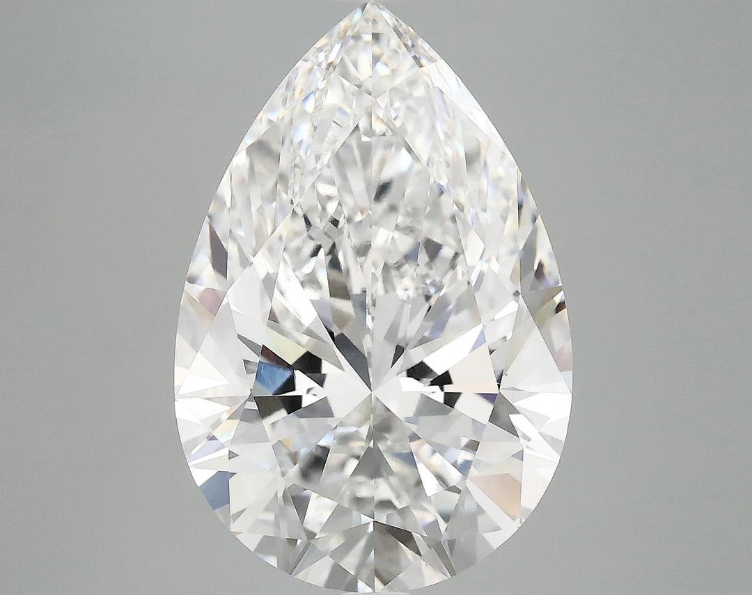 7.2 Carat Pear Shaped Excellent Cut VVS2 IGI Certified Lab Grown Diamond