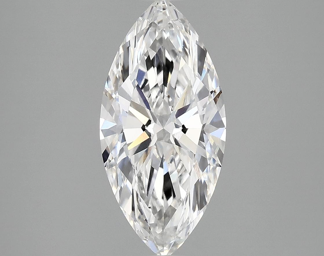 1.92 Carat Marquise Shaped Excellent Cut VVS2 IGI Certified Lab Grown Diamond