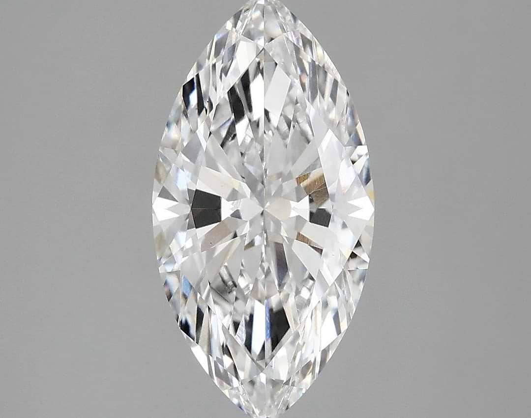 2.0 Carat Marquise Shaped Ideal Cut VS1 IGI Certified Lab Grown Diamond