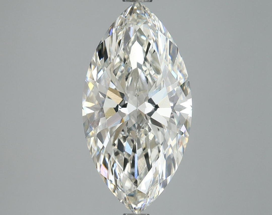 3.05 Carat Marquise Shaped Ideal Cut VVS2 IGI Certified Lab Grown Diamond